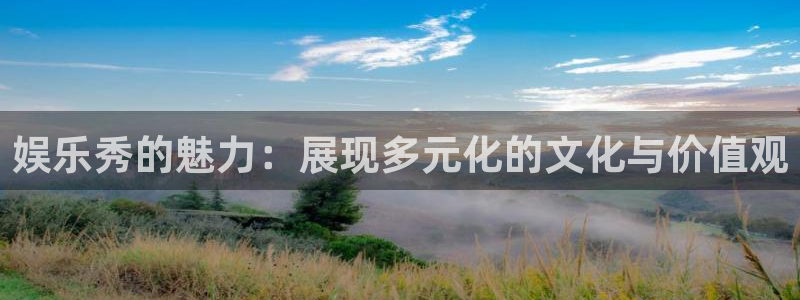 摩登7登录：娱乐秀的魅力：展现多元化的文化与价值观